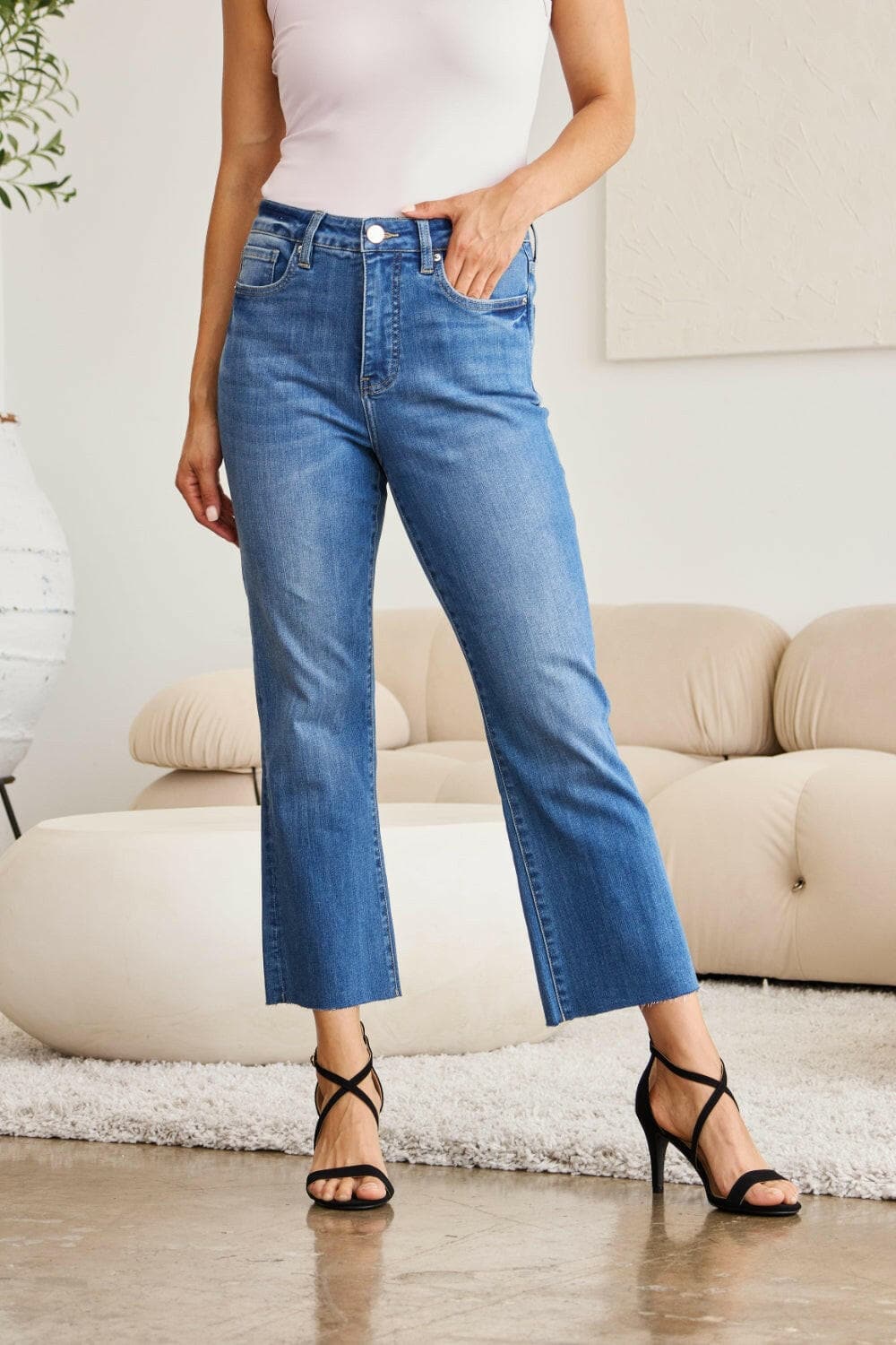 RFM Full Size Tummy Control High Waist Jeans.