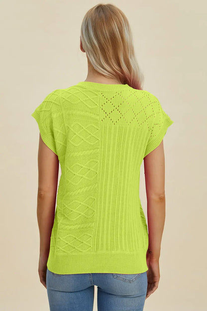 Double Take: Cozy Cable Knit Sweater