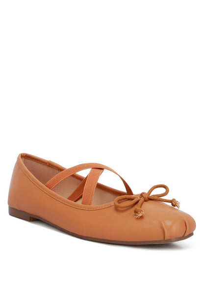 Leina eco ballet flats - recycled faux leather