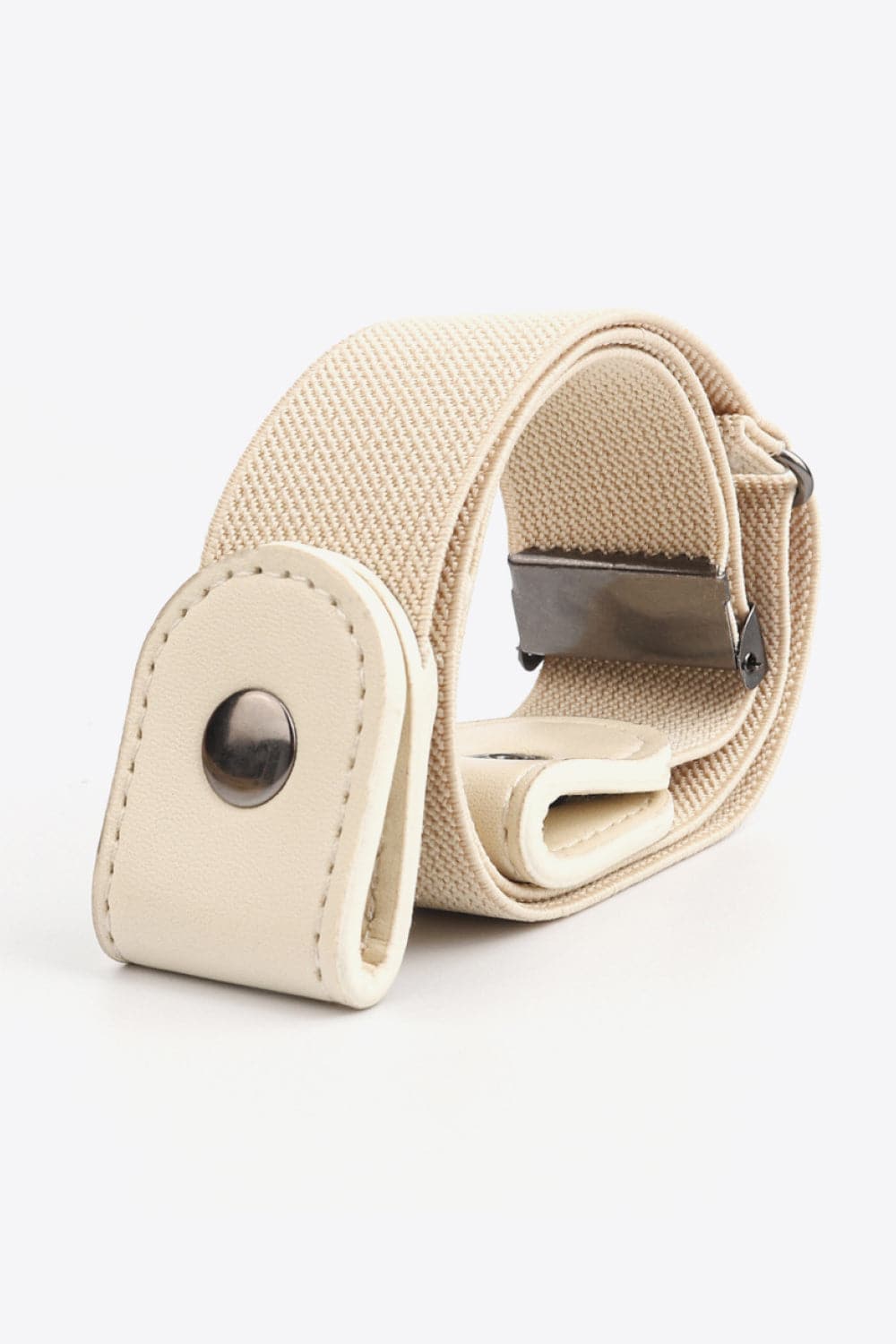 PU Elastic Snap Closure Belt.