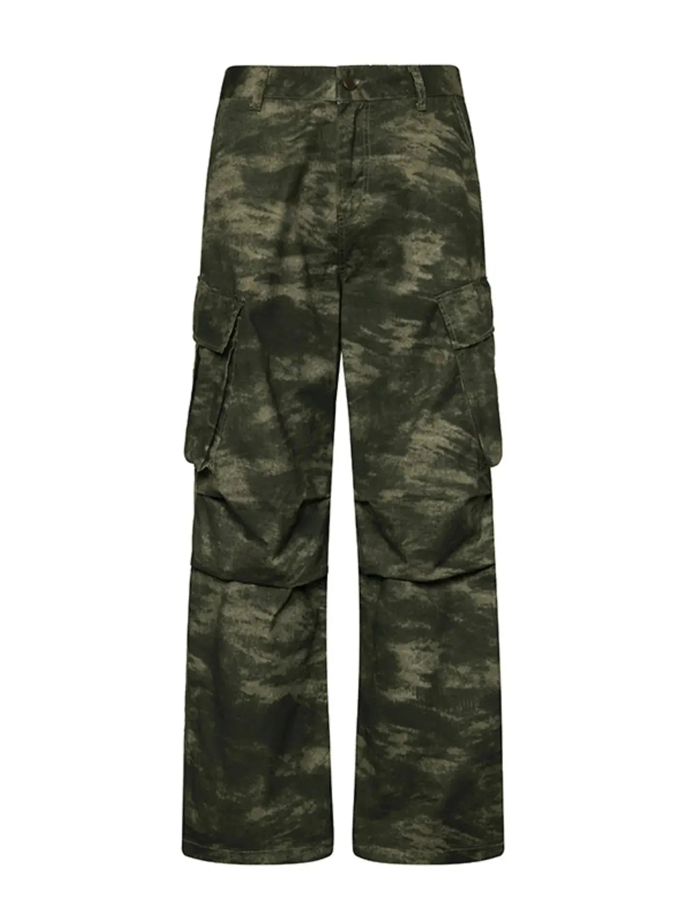 Men's Camouflage Print Cargo Pants Simply Love