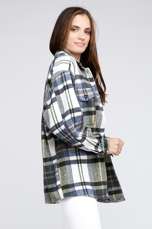 Big Checkered Texture Shirt