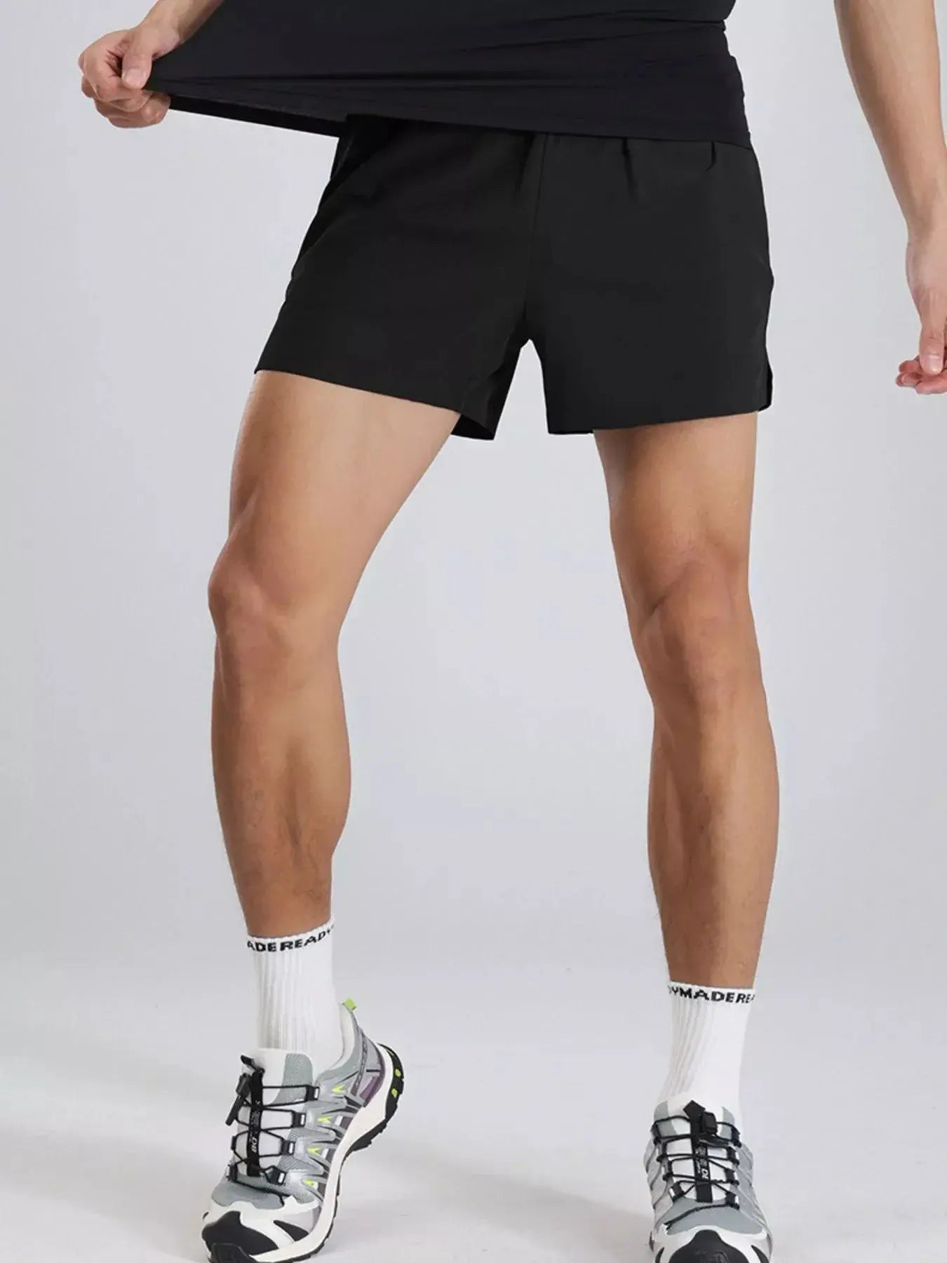 Men's Plus Size Elastic Waist Active Shorts Simply Love