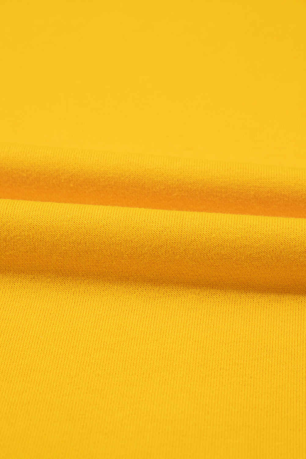 Yellow Color Block Sweatshirt