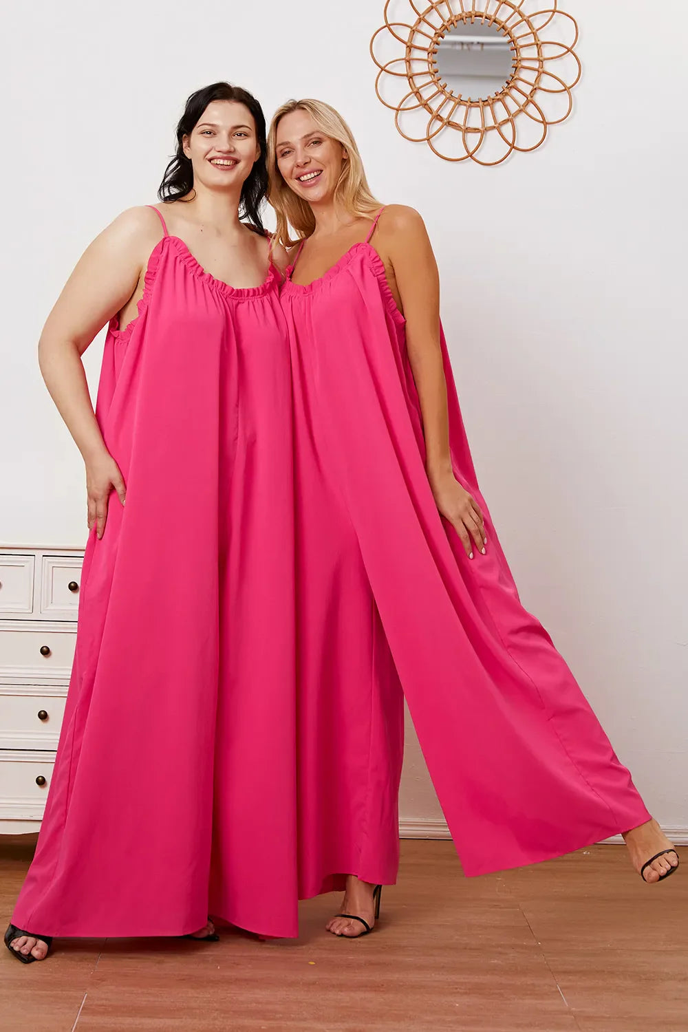 Double Take: Ruffle Cami Jumpsuit