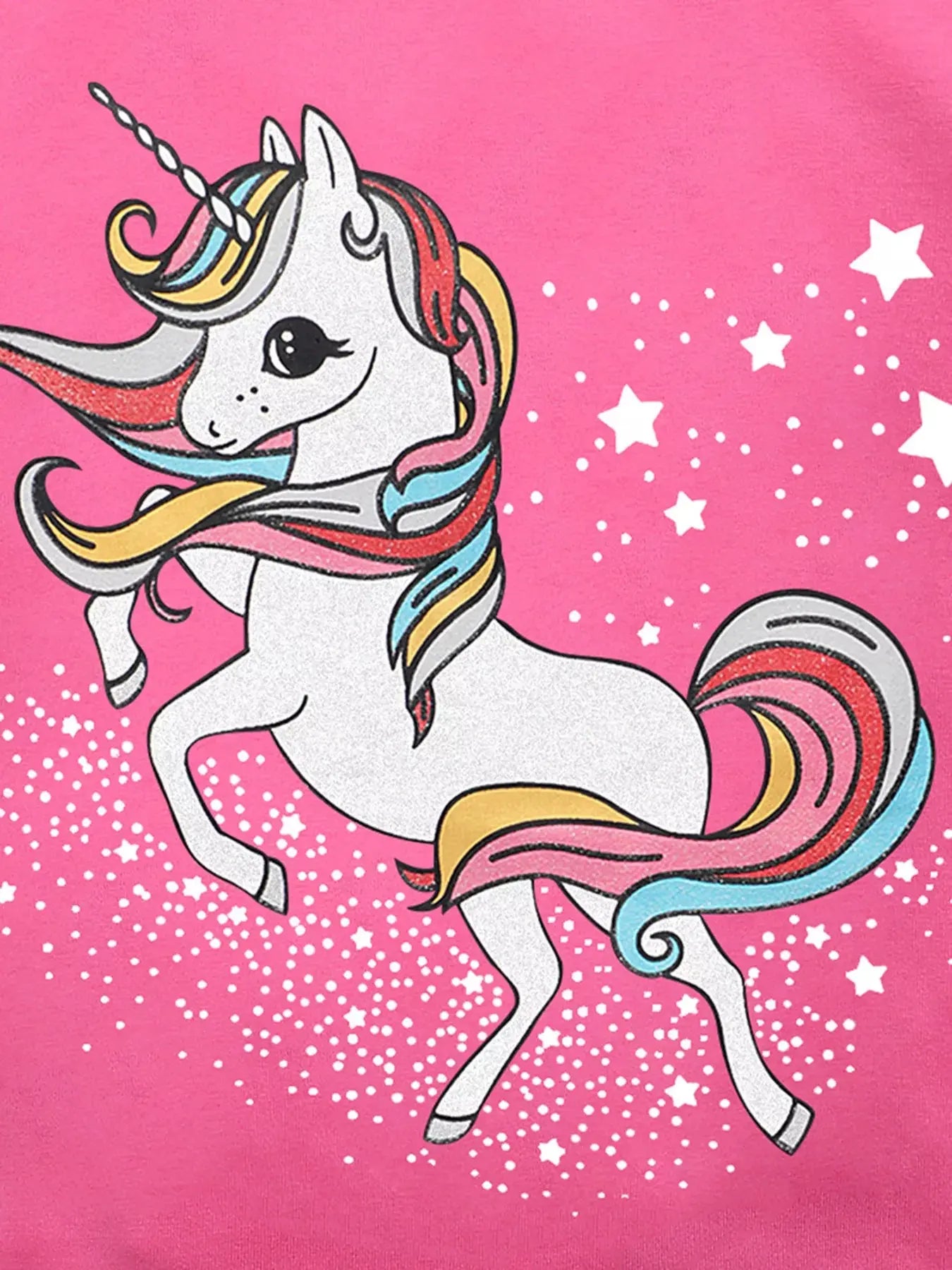 Children's Unicorn Graphic Short Sleeve T-Shirt Simply Love