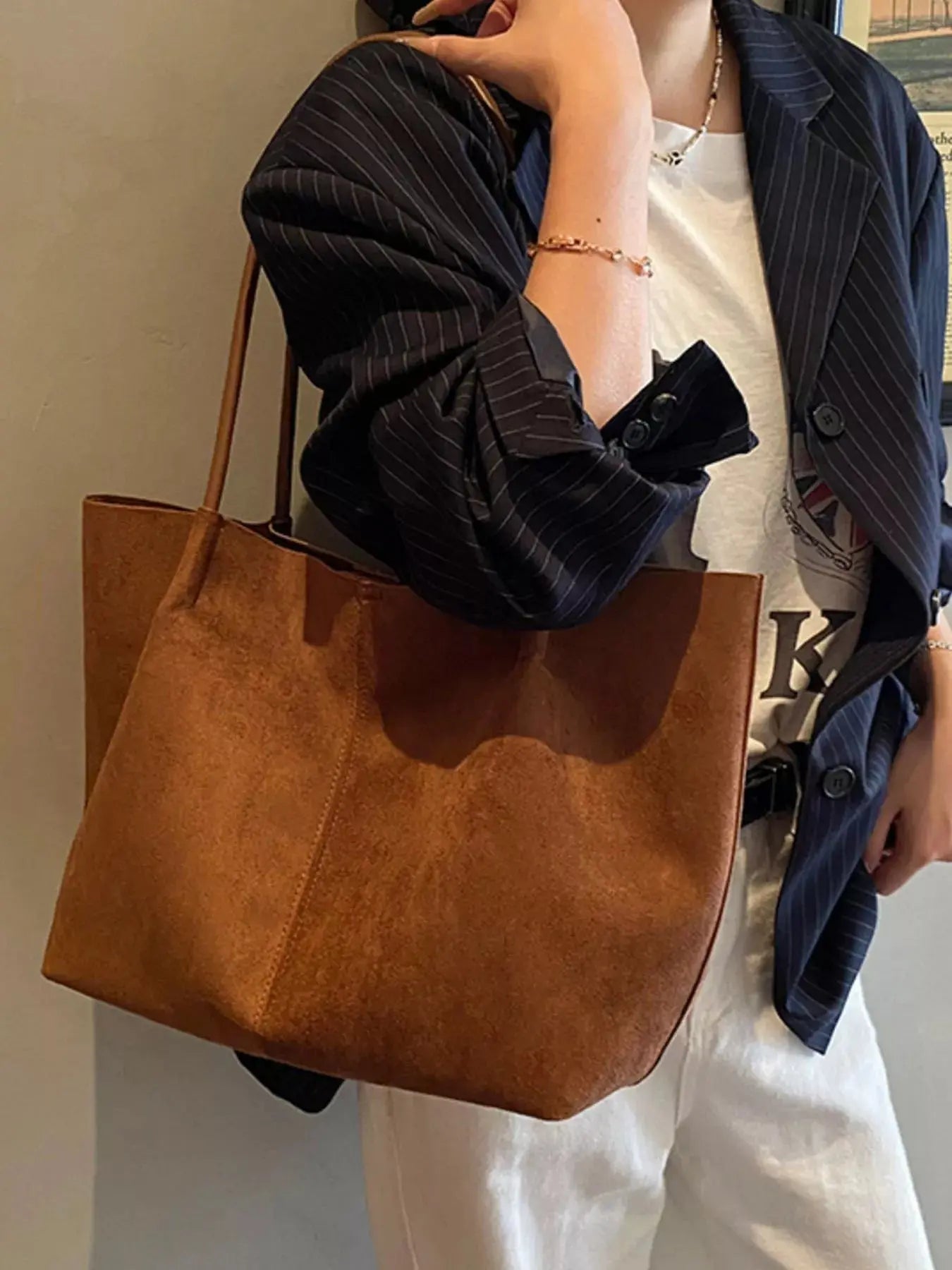 Solid Color Tote Bag Simply Love