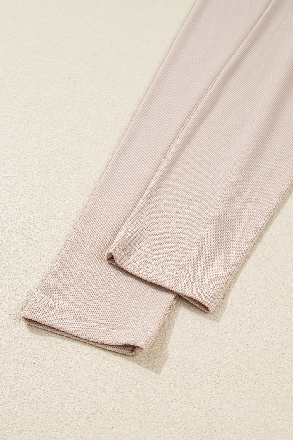Jet Stream Oversize Slit Sweatshirt And Ribbed Leggings Set