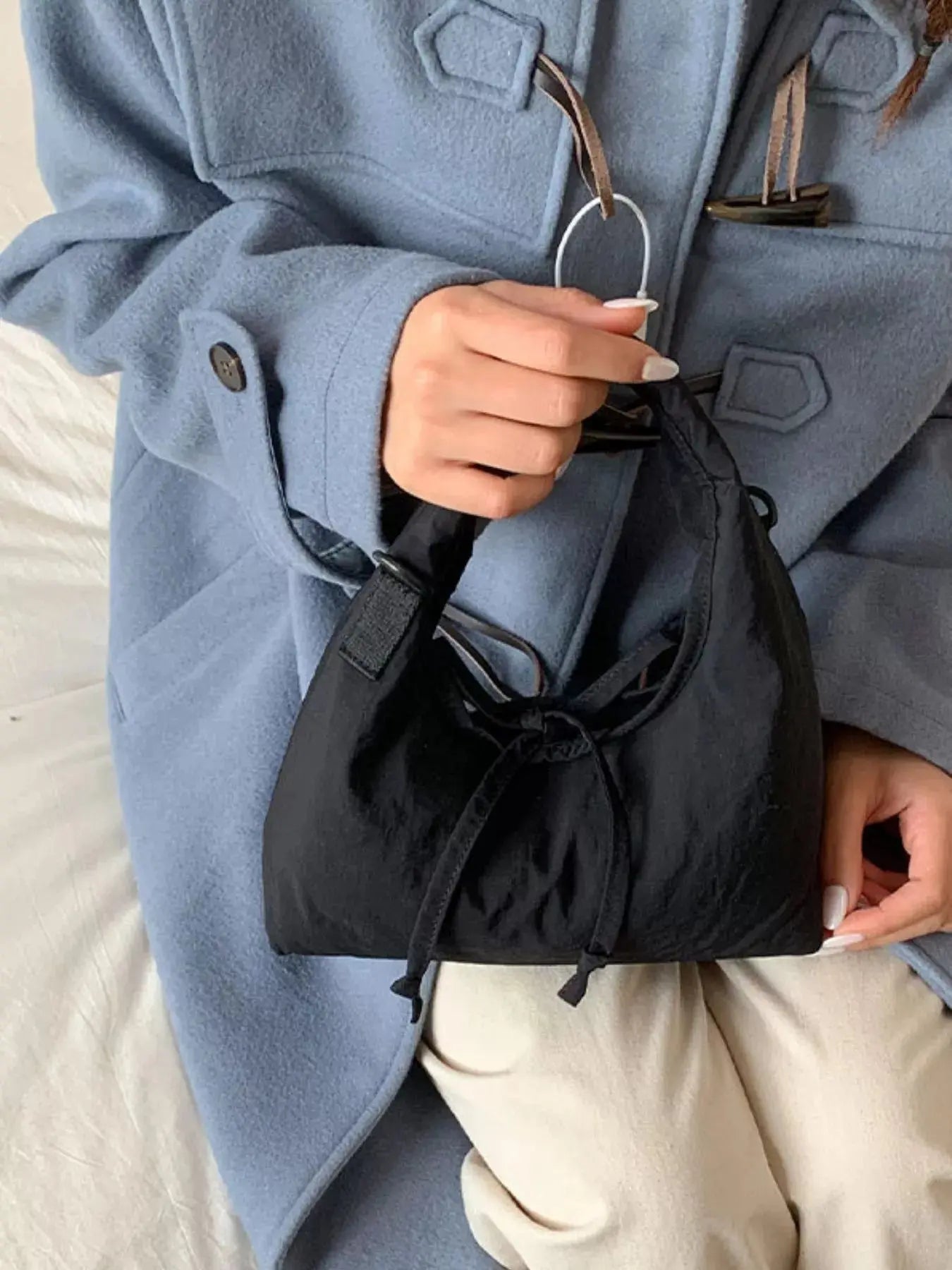 Casual Lightweight Solid Color Crossbody Bag Simply Love