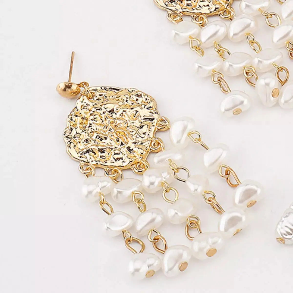 18K Gold-Plated Dangle Earrings Simply Love