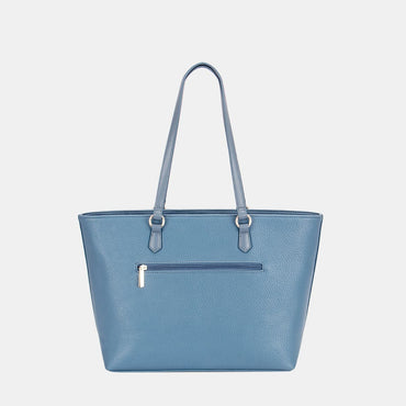 David Jones PU Leather Tote Bag.