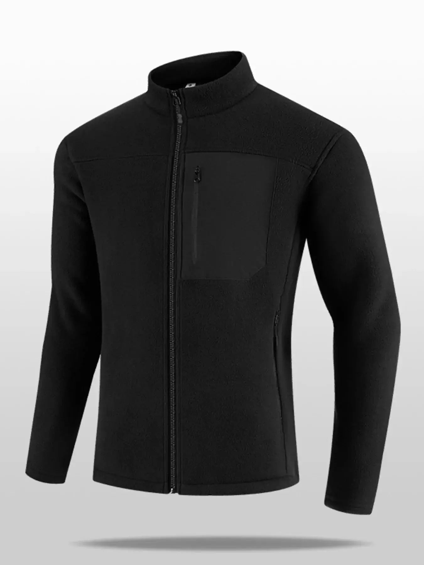 Men's Plus Size Zip Up Long Sleeve Jacket Simply Love