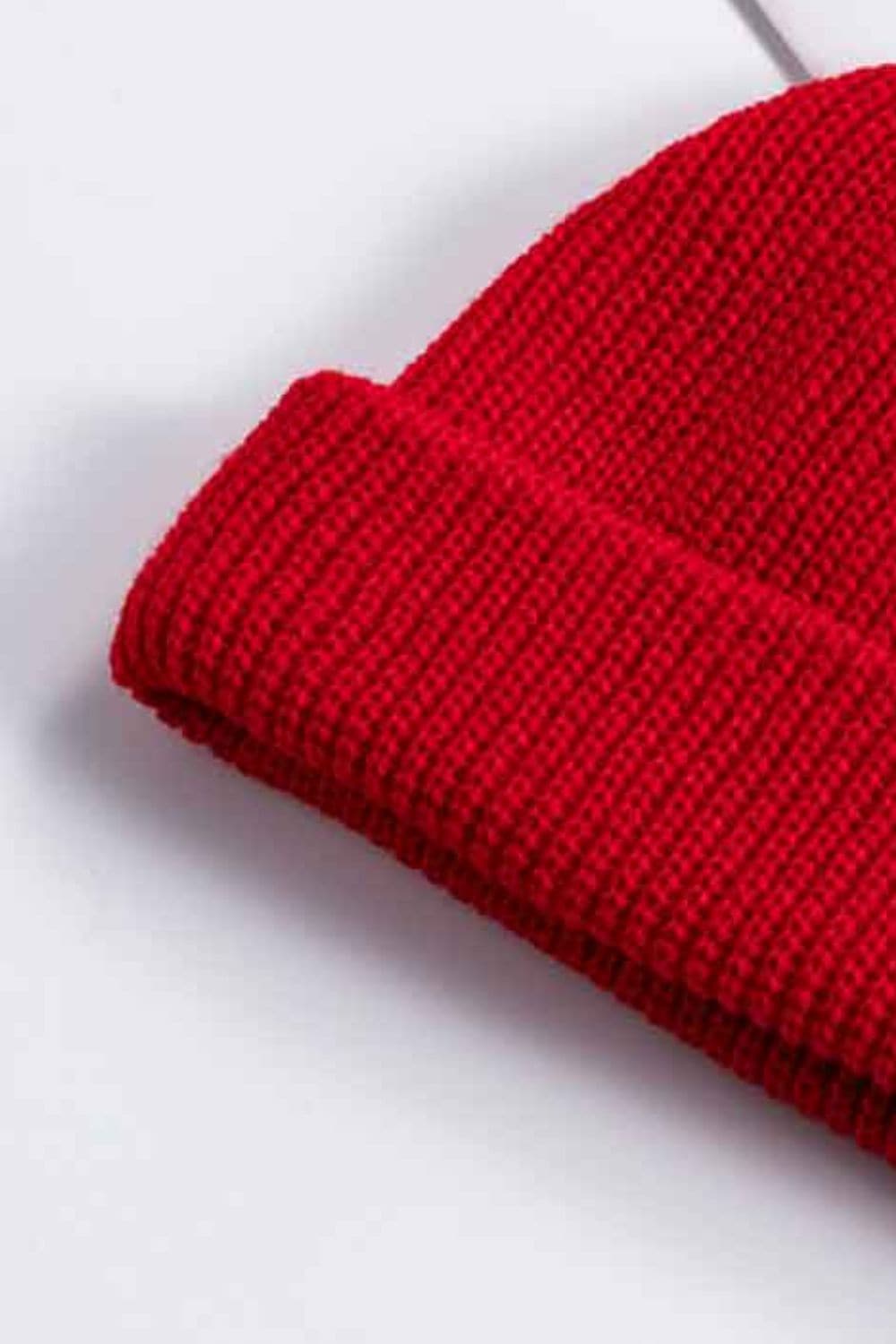 Cozy Rib-Knit Cuff Beanie.