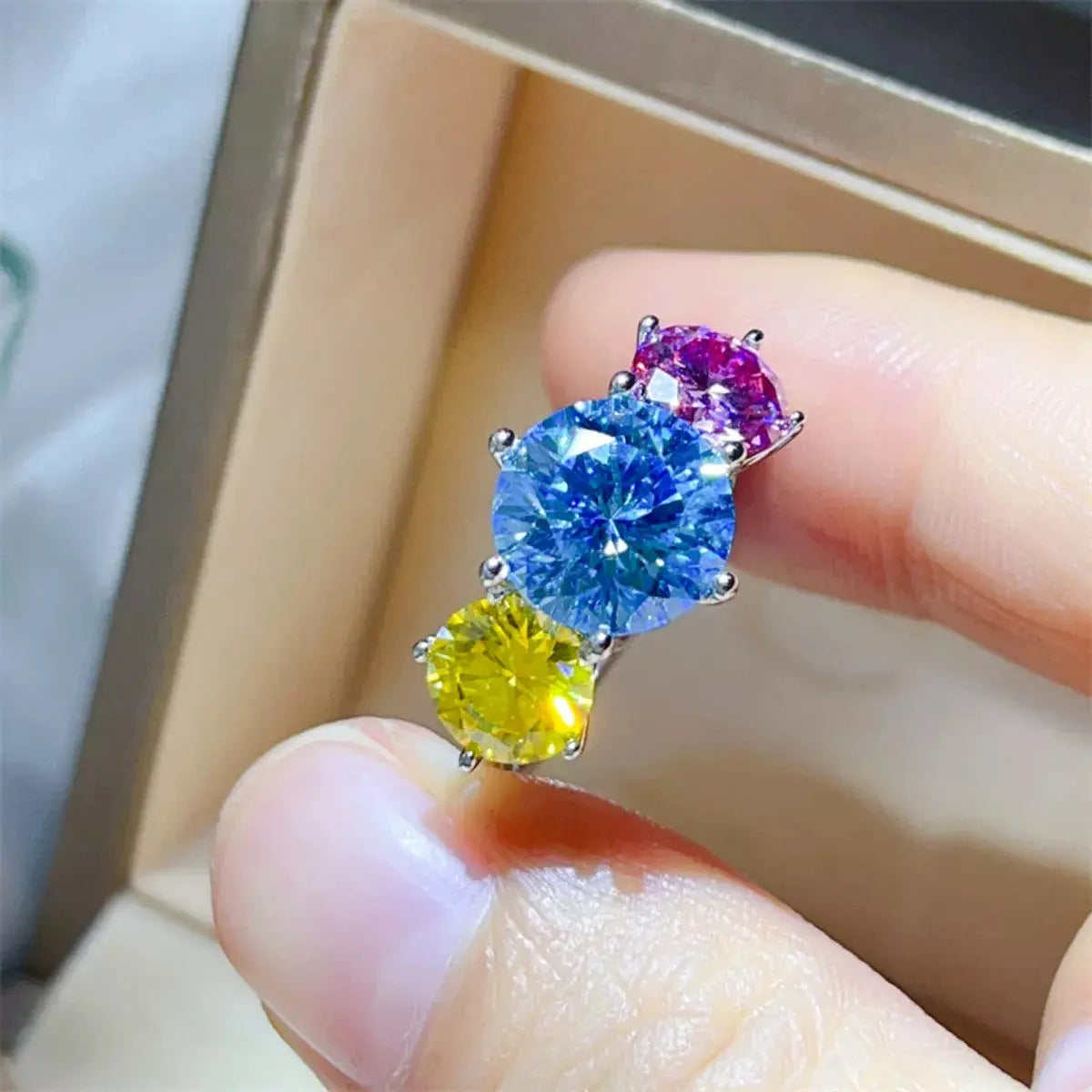 5 Carat Moissanite 925 Sterling Silver Ring Simply Love