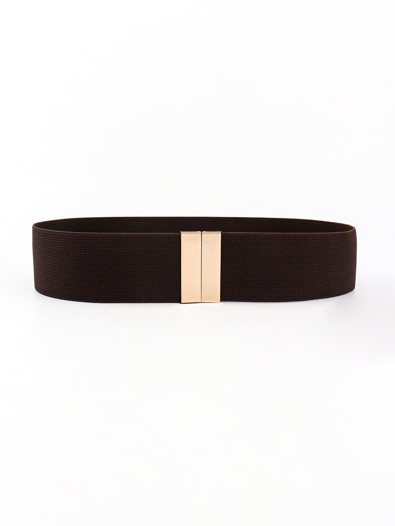 Alloy Buckle Elastic Belt.