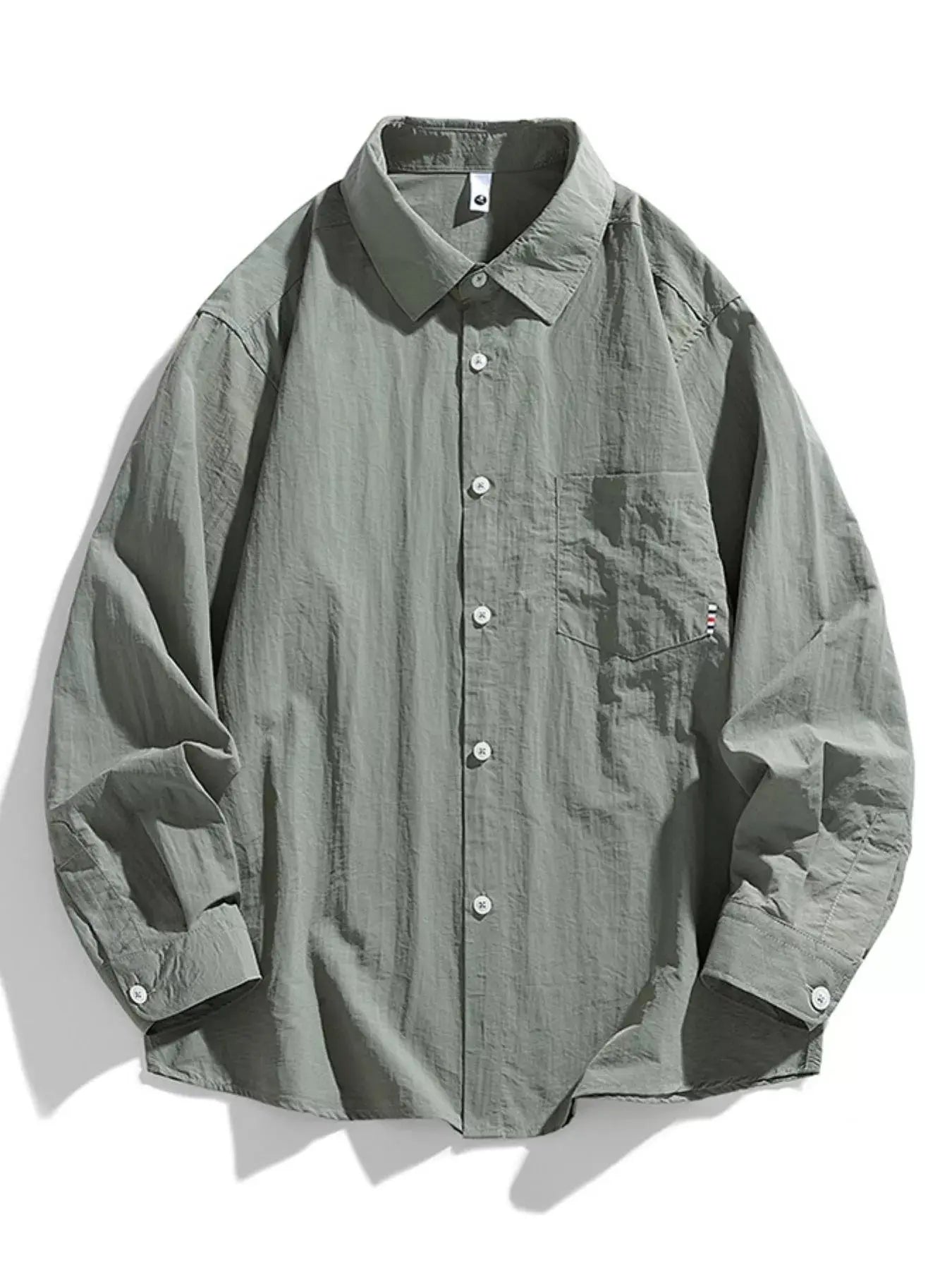 Men's Plus Size Lightweight Button-Down Shirt Simply Love