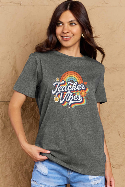 Simply Love Teacher Vibes Tee