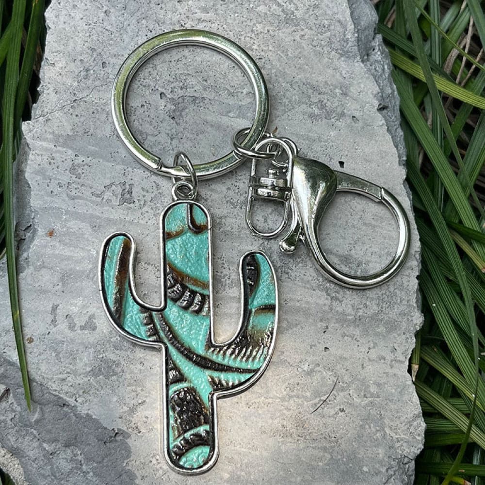 Cactus Shape Key Chain.