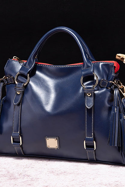 Opulent Orbit Handbag with Tassels – Large Capacity Glam Bag