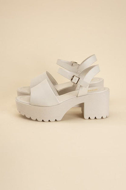 STACIE-S Platform Sandals.