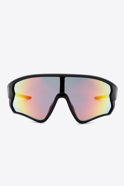 Polycarbonate Shield Sunglasses.