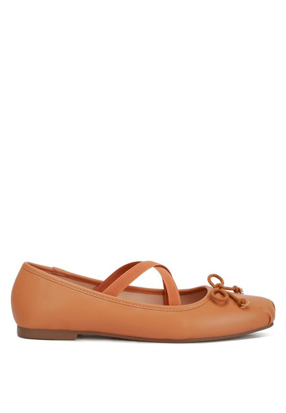 Leina eco ballet flats - recycled faux leather