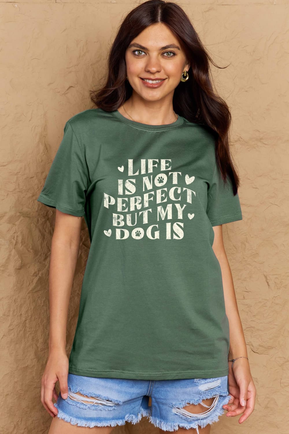 Simply Love: Dog T-Shirt - Soft Cotton