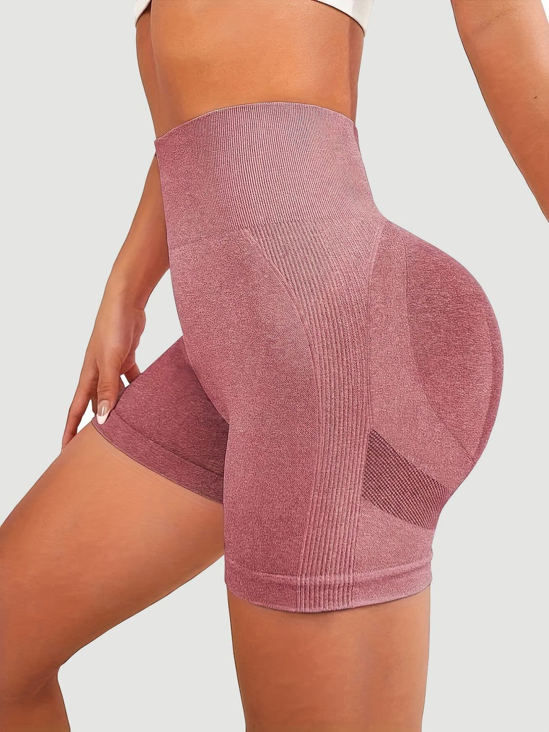 High Waist Active Shorts.