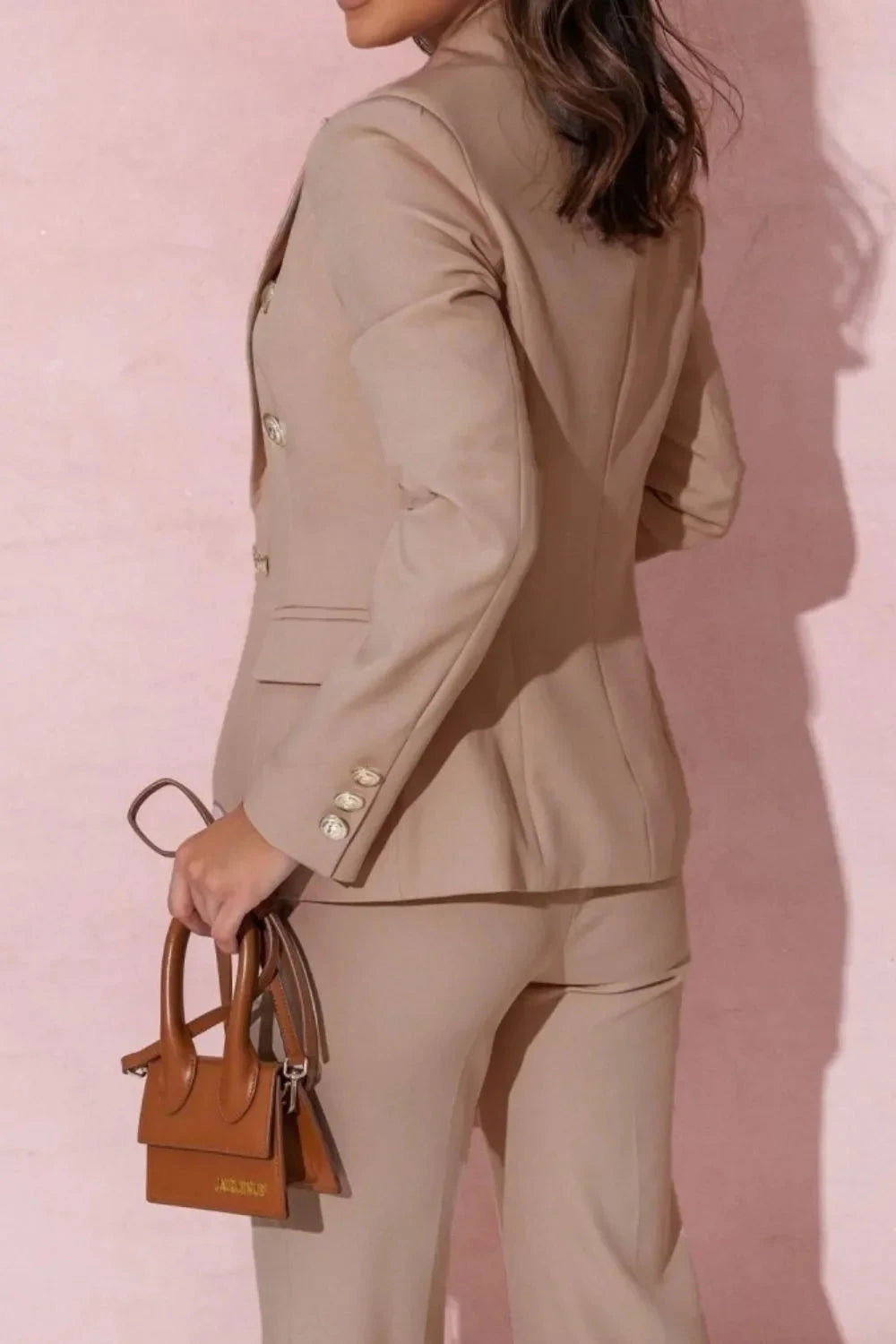 Power Play Double-Breasted Blazer & Tailored Pants Set – Sizes S to 3XL Coco’s Tee Boutique