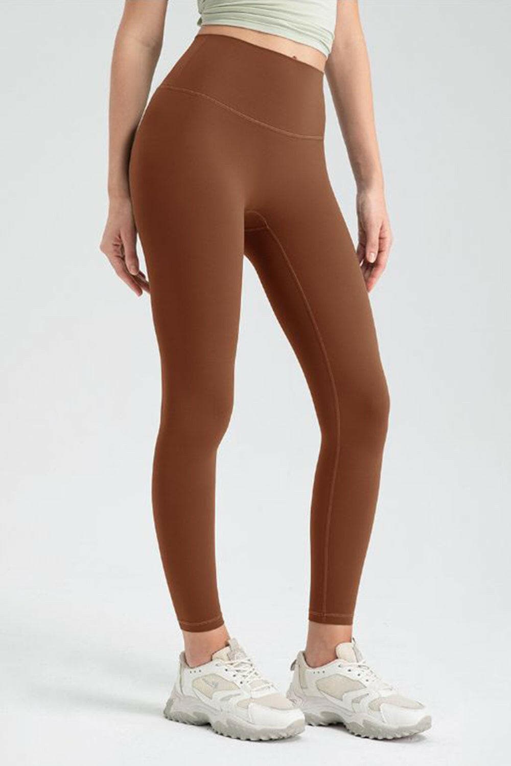 Wide Waistband High Waist Sport Leggings.