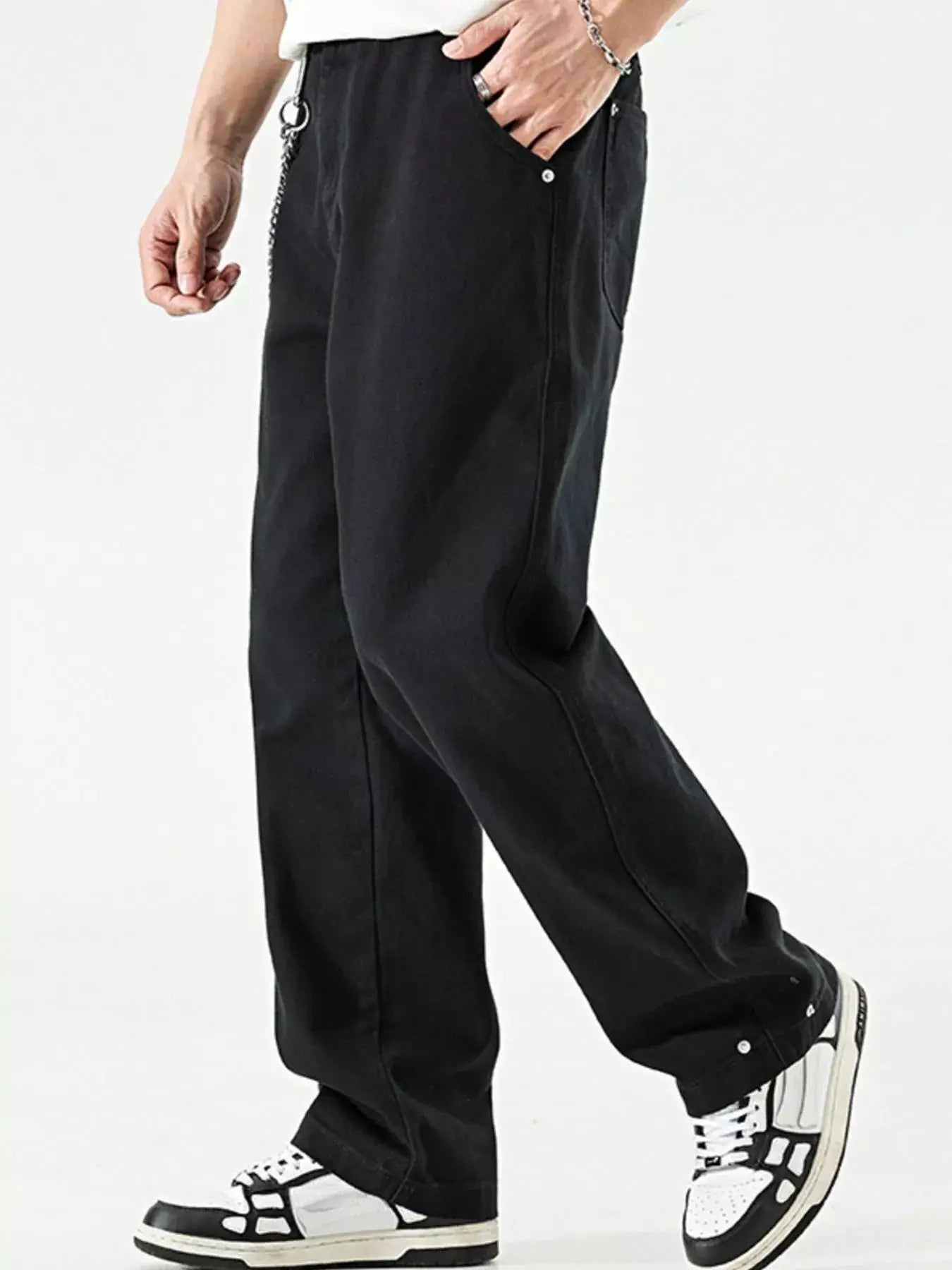 Men's Wide Leg Jeans Simply Love