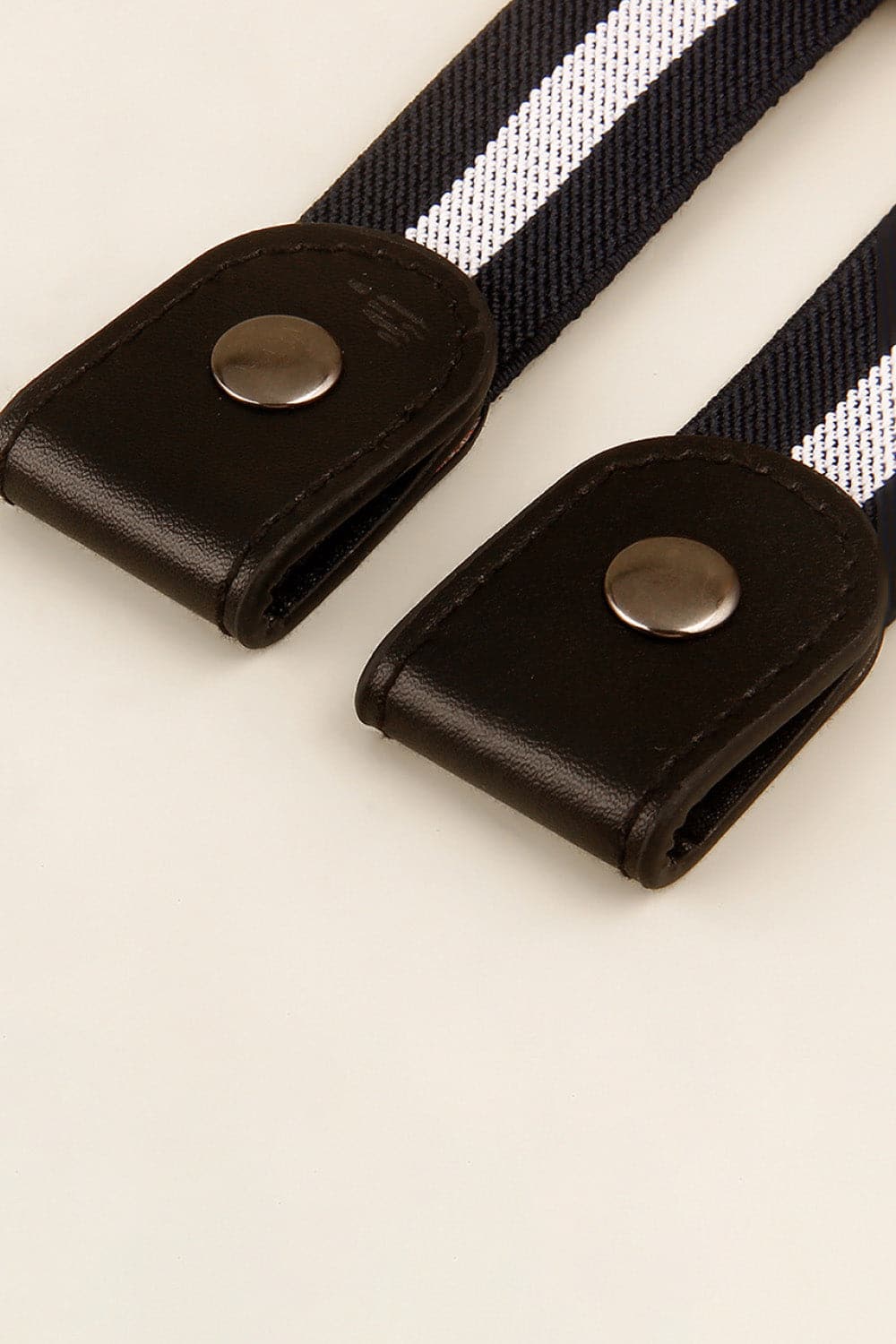 PU Elastic Snap Closure Belt.