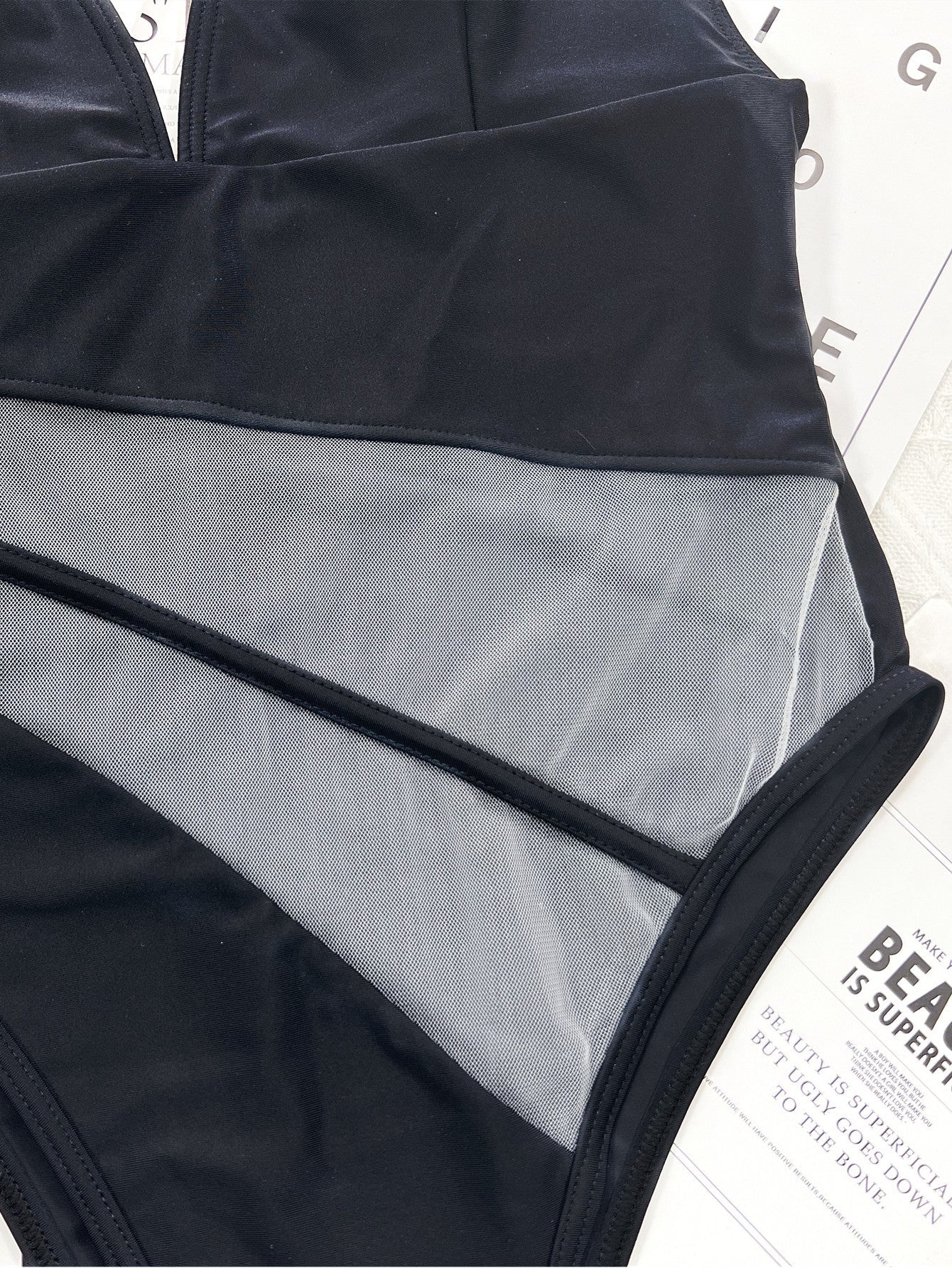 One Piece Swimsuit Women V neck One Piece Bikini Bella Mia