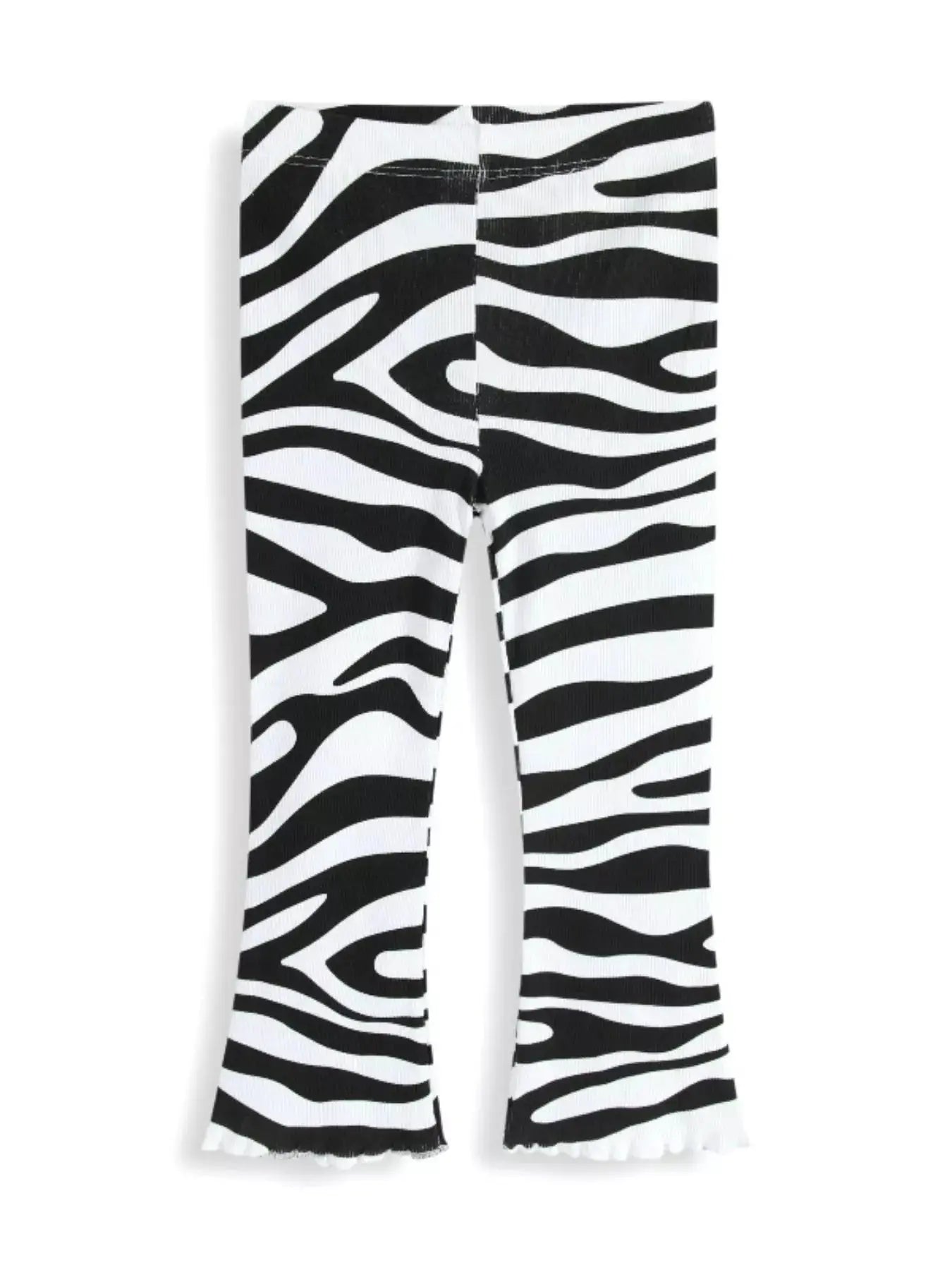 Children's Zebra Print Flare Pants Simply Love
