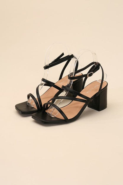 ALI-6 Strappy Low Heel.