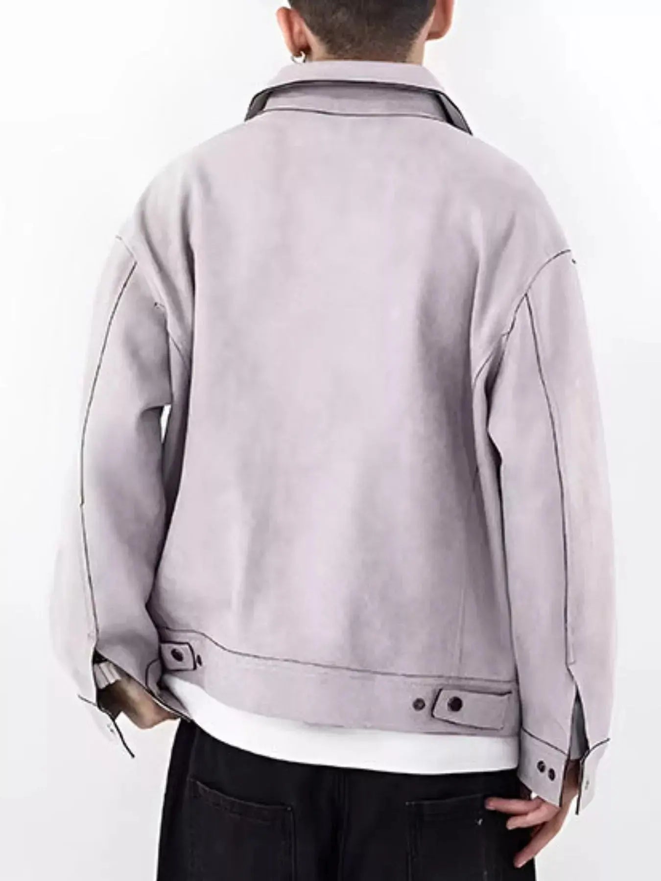 Men's Casual Lightweight Zip-Up Jacket Simply Love