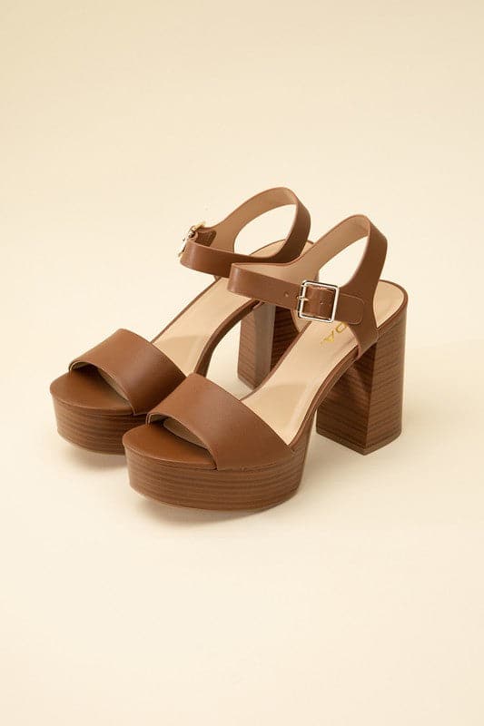 OPTIONS-S Ankle Strap Heels.