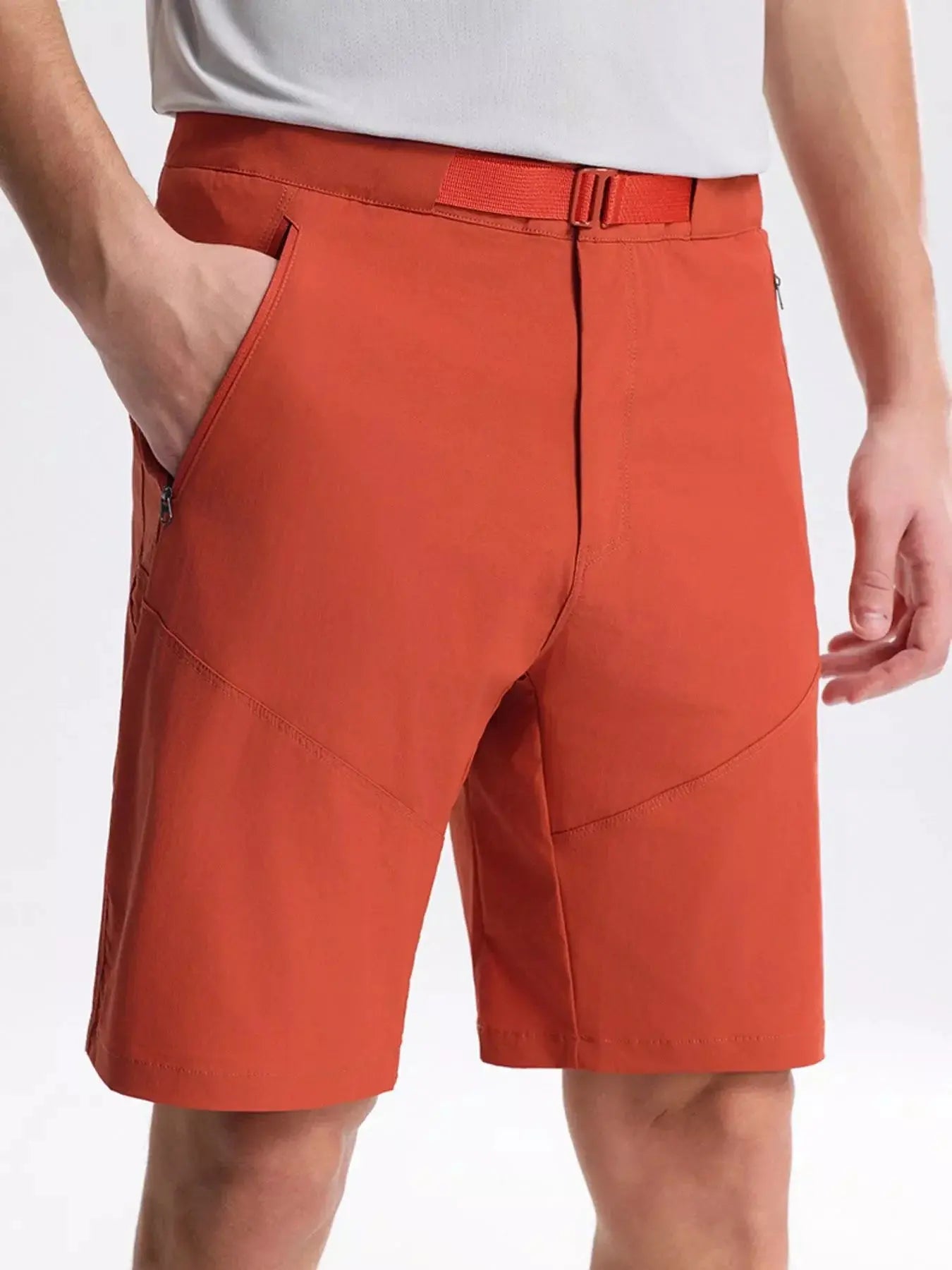 Men's Plus Size Pocketed Lightweight Shorts Simply Love