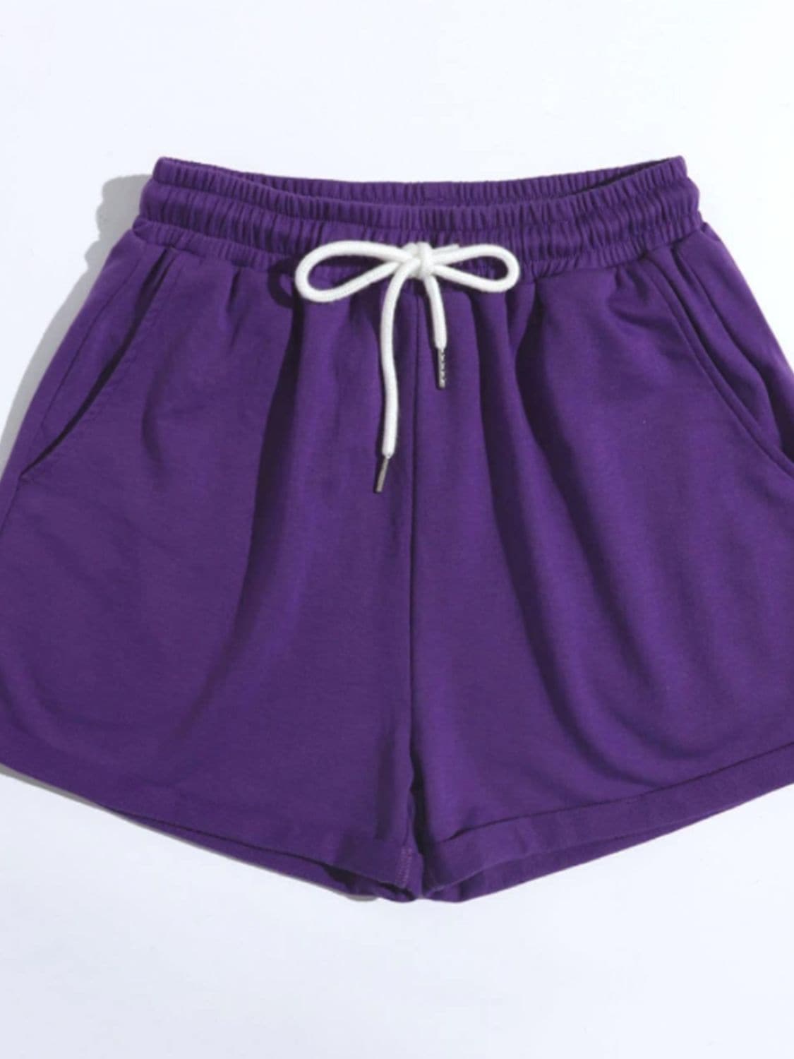 Drawstring Shorts with Pockets.