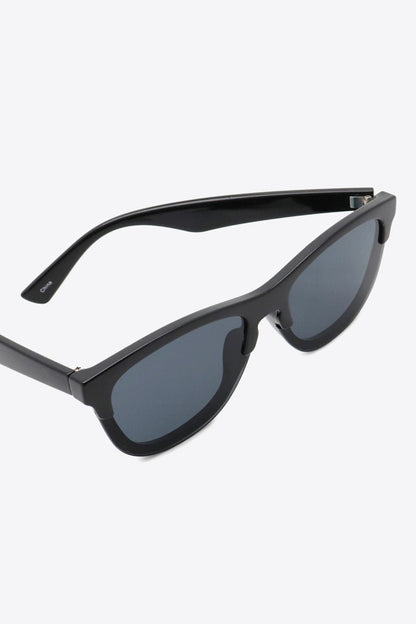 UV400 Browline Wayfarer Sunglasses.