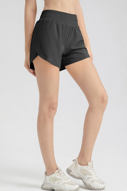 Elastic Waist Active Shorts.