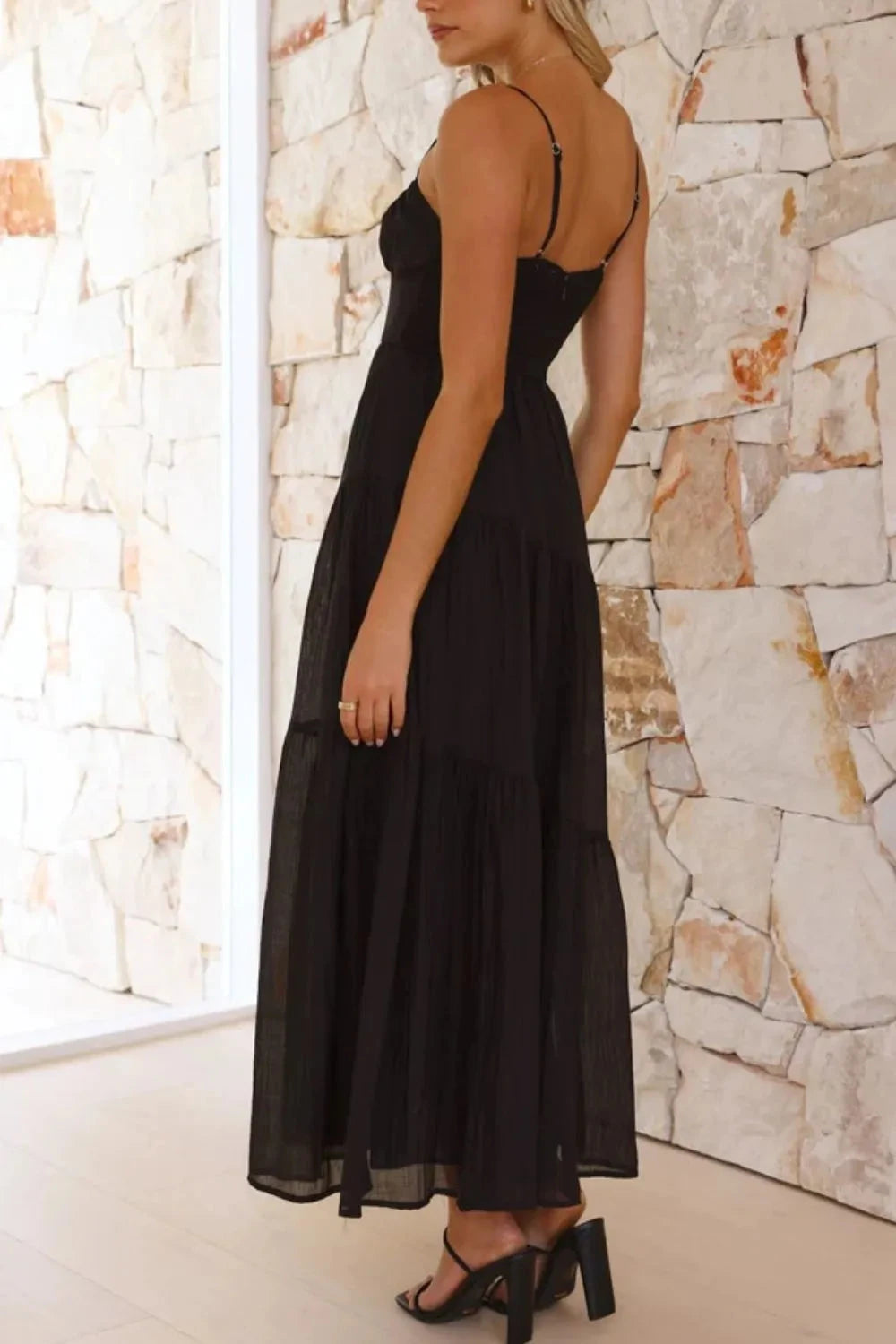 Whimsical Breeze Smocked Cami Maxi Dress Coco’s Tee Boutique