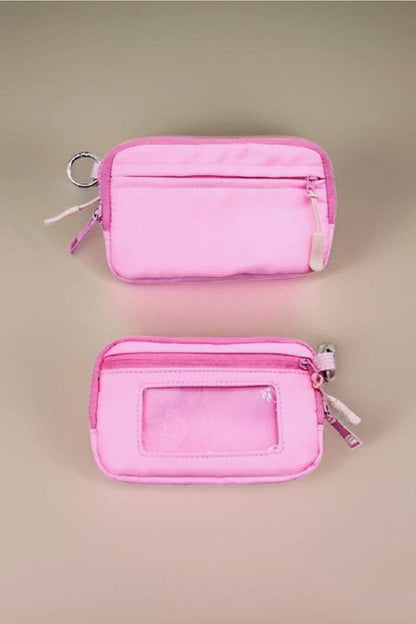 Zenana Keychain Pouch ID Card Wallet.