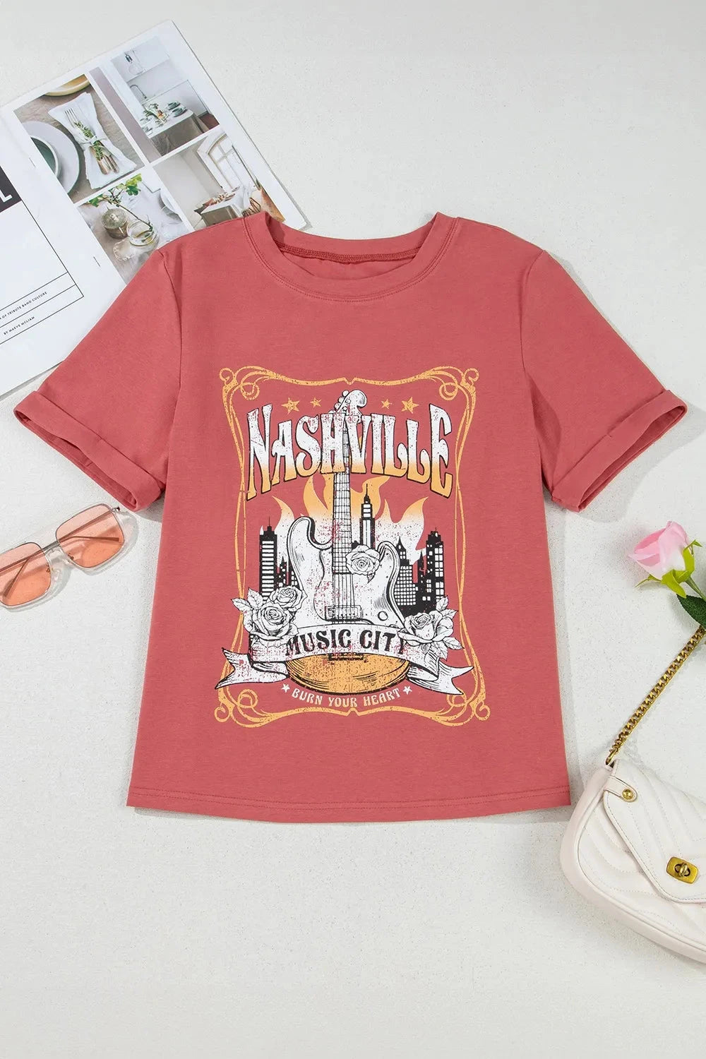 Simply Love: Nashville Retro T-Shirt Simply Love