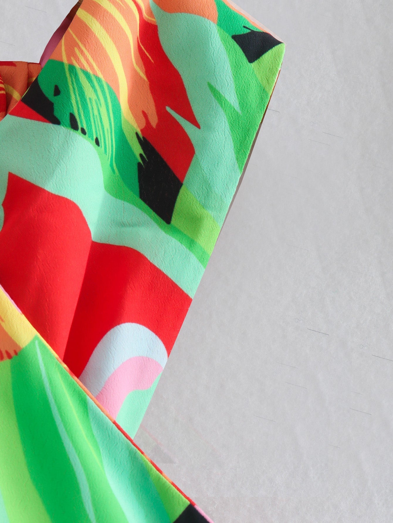 Hip Summer New Printed Irregular Asymmetric Halter Dress Bella Mia