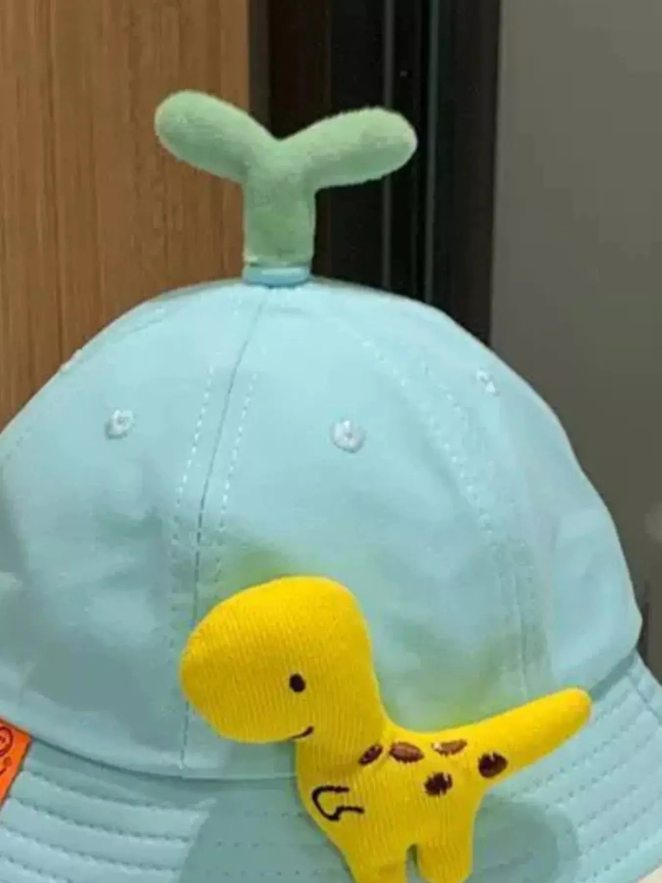 Children's Dinosaur & Sprout Decor Bucket Hat Simply Love