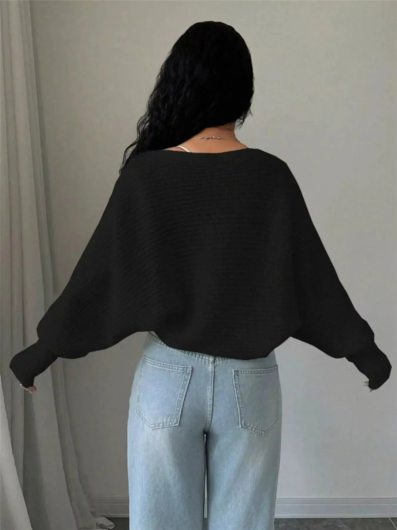 Cropped Knit Open Front Cardigan Simply Love