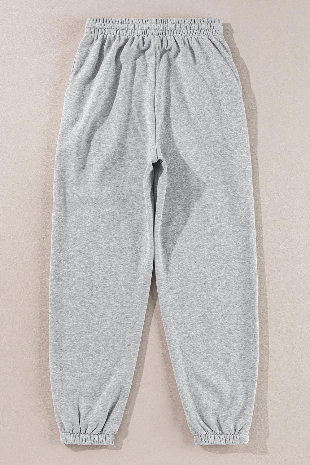 Light grey fleece-lined joggers