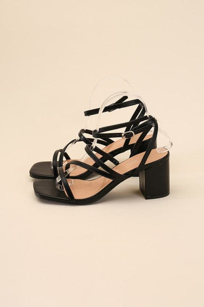 ALI-6 Strappy Low Heel.