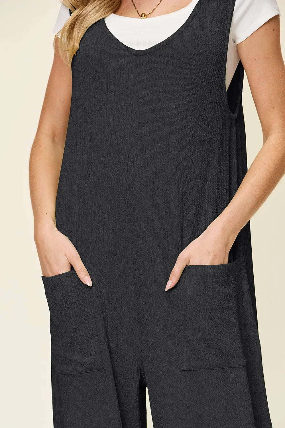 Double Take: Wide Leg Jumpsuit - Love Salve